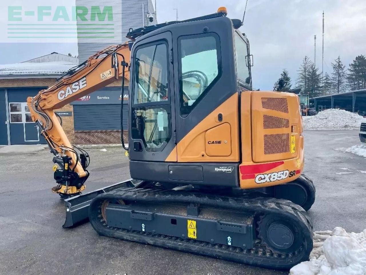 2019 CASE CX85D SR crawler excavator, side view 2019 CASE CX85D SR crawler excavator, side view