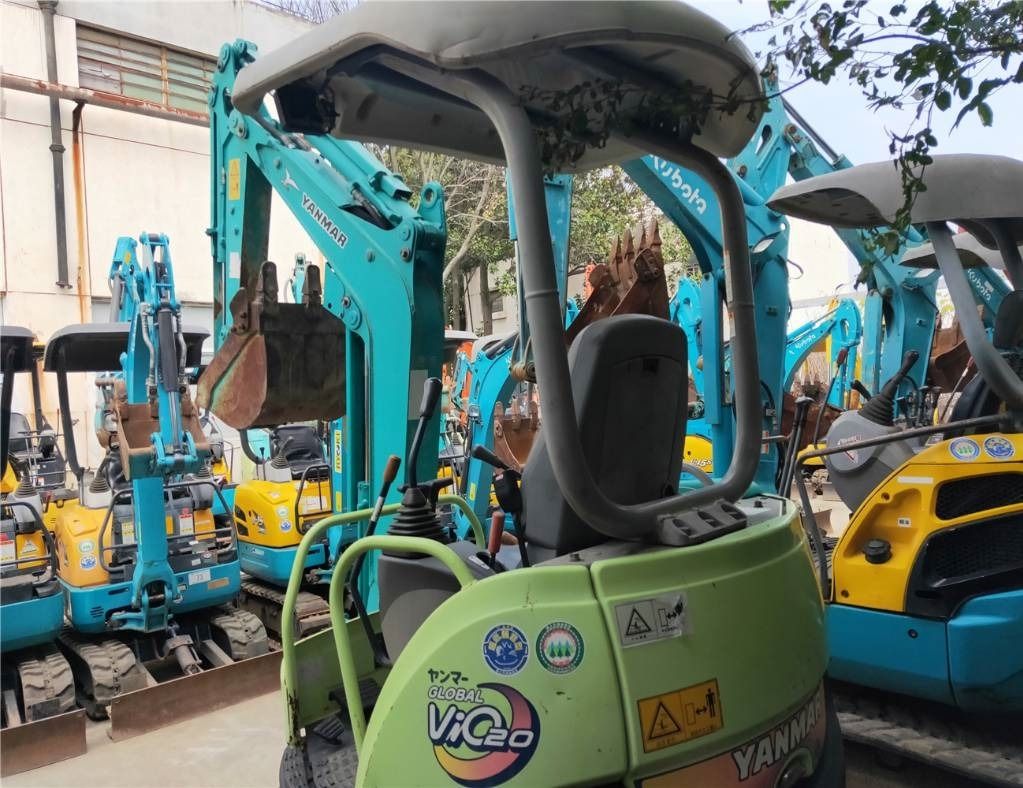 2023 Yanmar ViO20 mini excavator rear view
