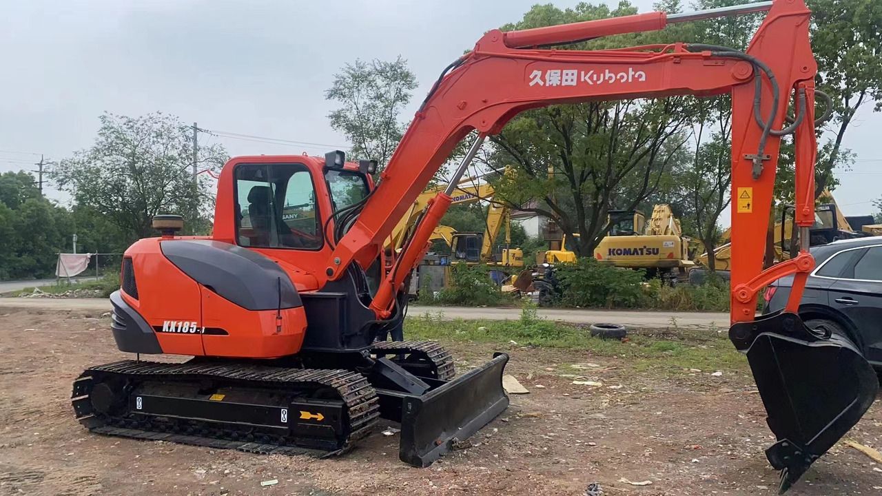 2023 Kubota KX185-1 mini excavator side view 2023 Kubota KX185-1 mini excavator side view
