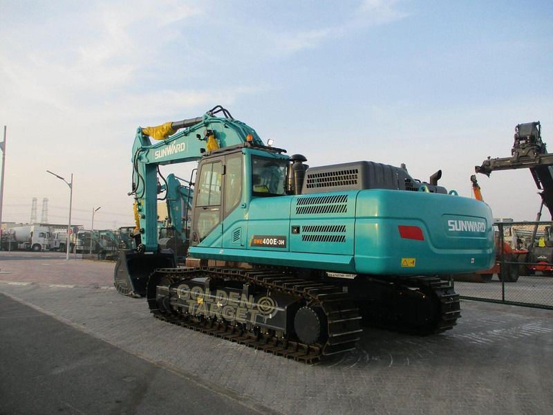 2024 Sunward SWE400E-3H excavator rear three-quarter view 2024 Sunward SWE400E-3H excavator rear three-quarter view