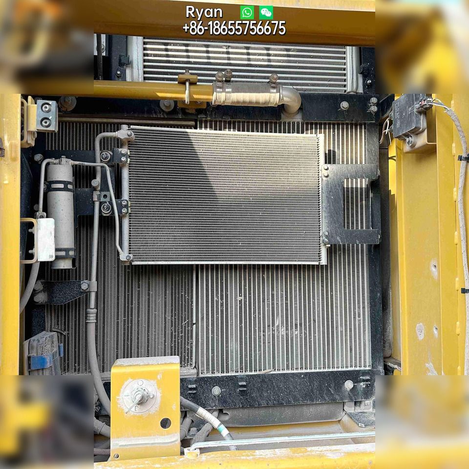 2024 Caterpillar 323 crawler excavator engine cooling system detail 2024 Caterpillar 323 crawler excavator engine cooling system detail