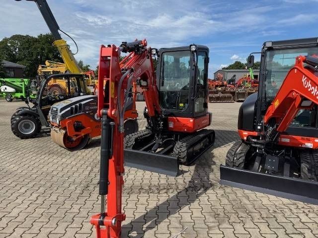 2025 Kubota KX037-4 mini excavator, front three-quarter view 2025 Kubota KX037-4 mini excavator, front three-quarter view
