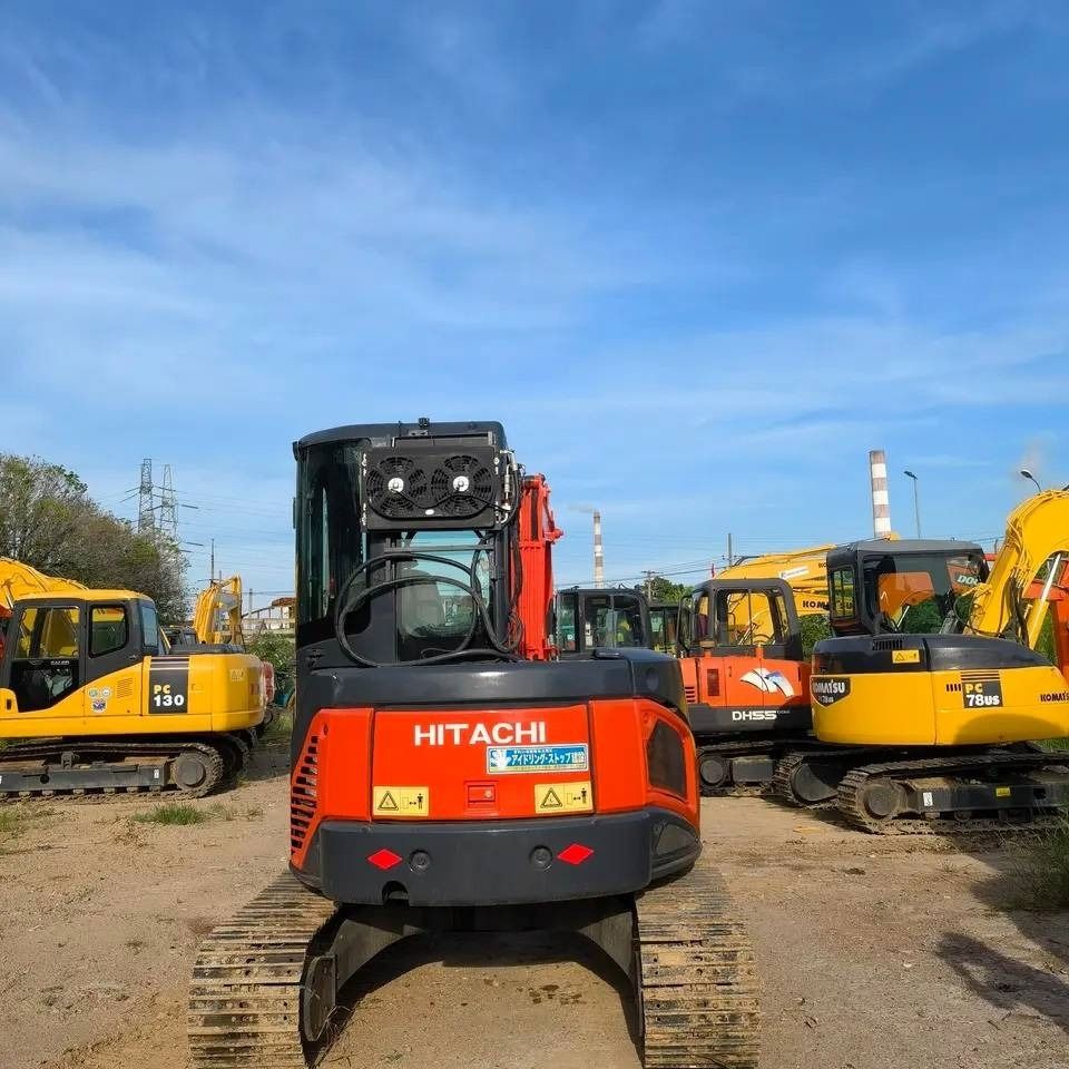 2023 Hitachi ZX30 mini excavator, rear view 2023 Hitachi ZX30 mini excavator, rear view