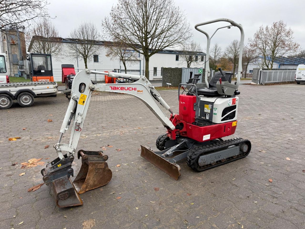 2022 Takeuchi TB210R mini excavator, side view 2022 Takeuchi TB210R mini excavator, side view
