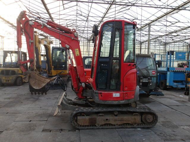 2018 Yanmar VIO26-6 mini excavator, side view