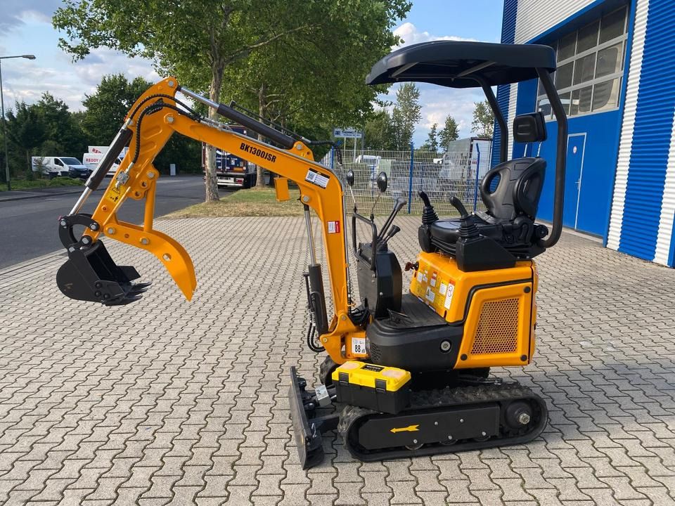 2026 Berger Kraus BK1300JSR mini excavator, side view