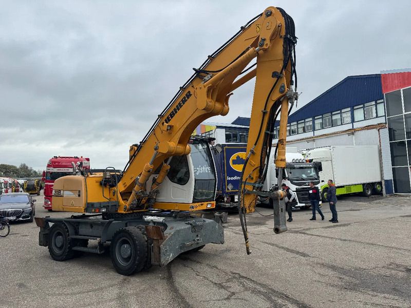 2009 Liebherr A316 LITRONIC material handler, side view 2009 Liebherr A316 LITRONIC material handler, side view