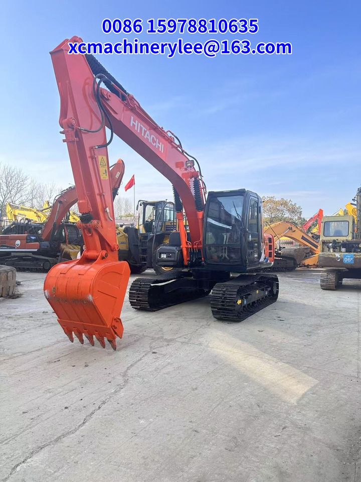 2024 Hitachi ZX120 crawler excavator, front three-quarter view 2024 Hitachi ZX120 crawler excavator, front three-quarter view