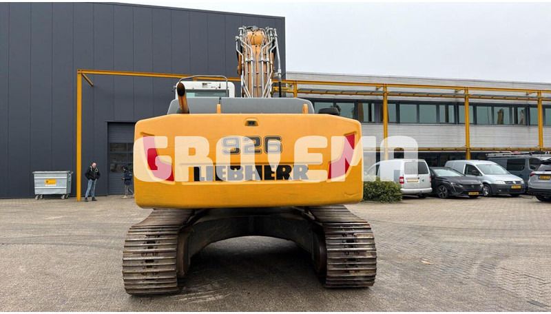 2013 Liebherr R926 LC crawler excavator, rear view