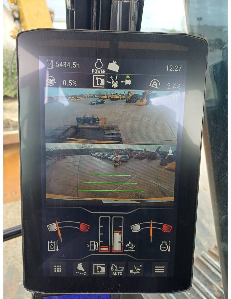 2019 Caterpillar 320 crawler excavator interior monitor view