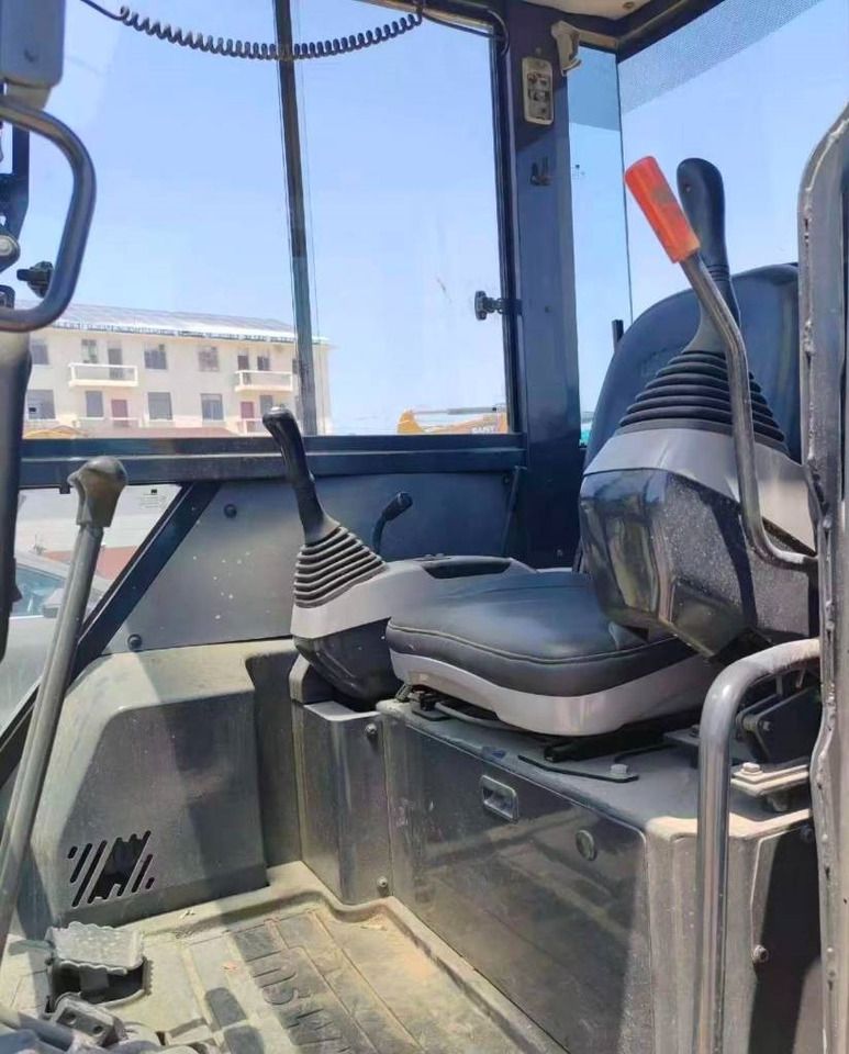 2024 Komatsu PC40 mini excavator interior cab view