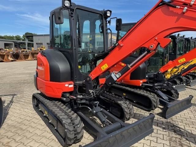 2025 Kubota KX037-4 mini excavator, front three-quarter view 2025 Kubota KX037-4 mini excavator, front three-quarter view