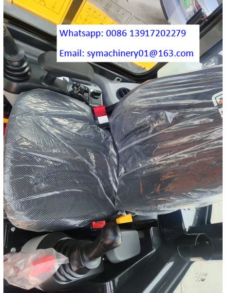 2025 LiuGong 9017 Mini Excavator interior cab view