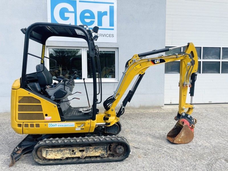 2018 Caterpillar 301.7D mini excavator, side view 2018 Caterpillar 301.7D mini excavator, side view