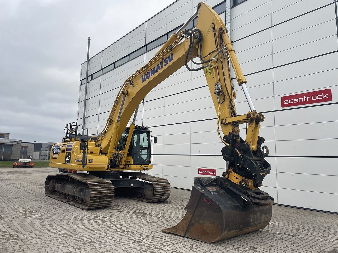 2024 Komatsu HB365LC-3EO crawler excavator, side profile view 2024 Komatsu HB365LC-3EO crawler excavator, side profile view
