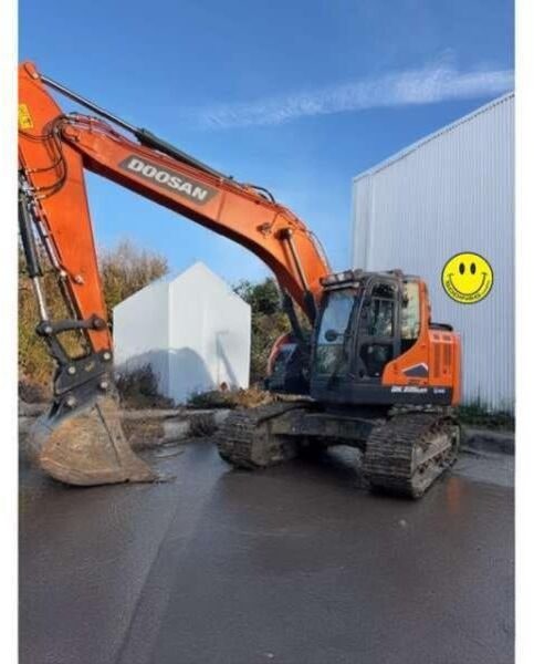 2022 Doosan DX235LCR crawler excavator, side view