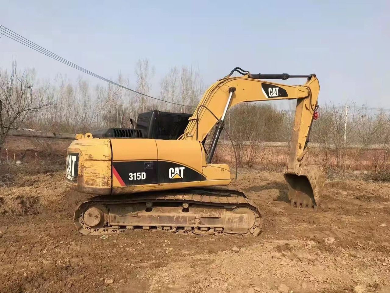 2023 Caterpillar 315D crawler excavator, side profile view 2023 Caterpillar 315D crawler excavator, side profile view