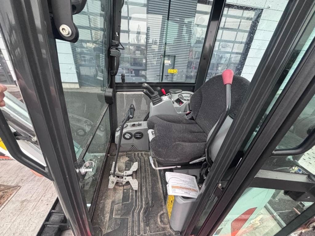 2021 Bobcat E20Z mini excavator interior view 2021 Bobcat E20Z mini excavator interior view