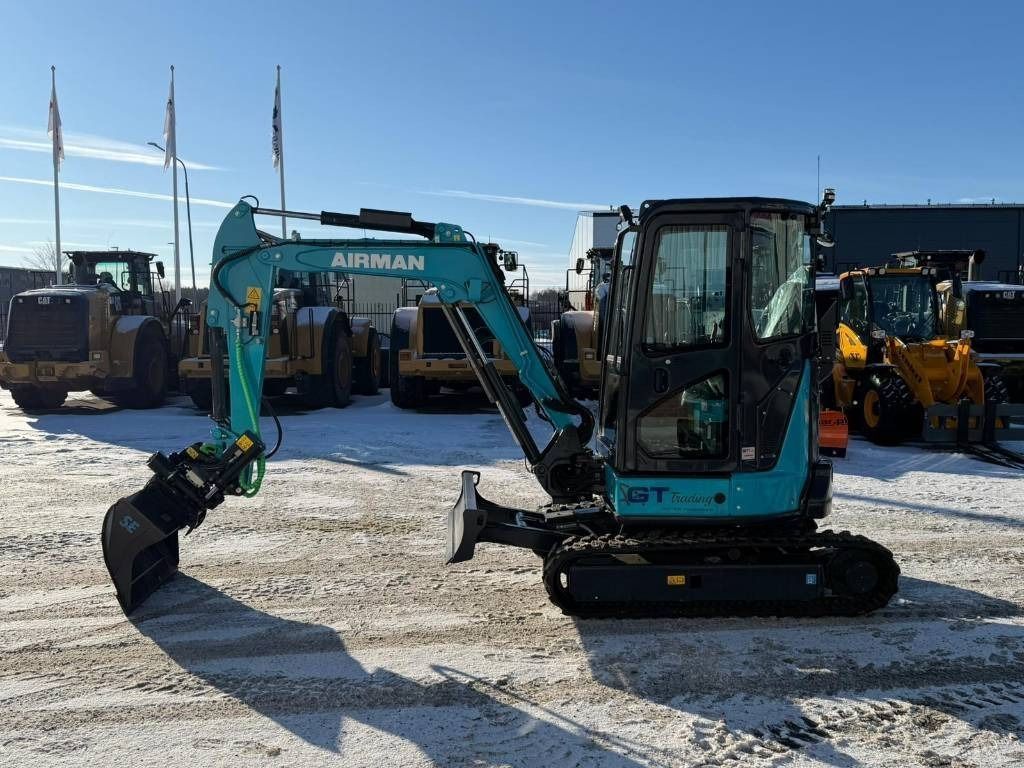 2023 Airman AX33U mini excavator, side view