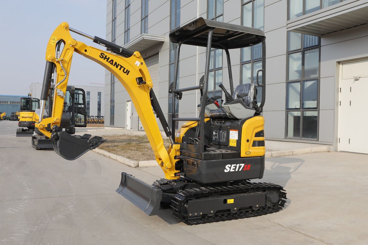 2026 Shantui SE17SR mini excavator, side view 2026 Shantui SE17SR mini excavator, side view