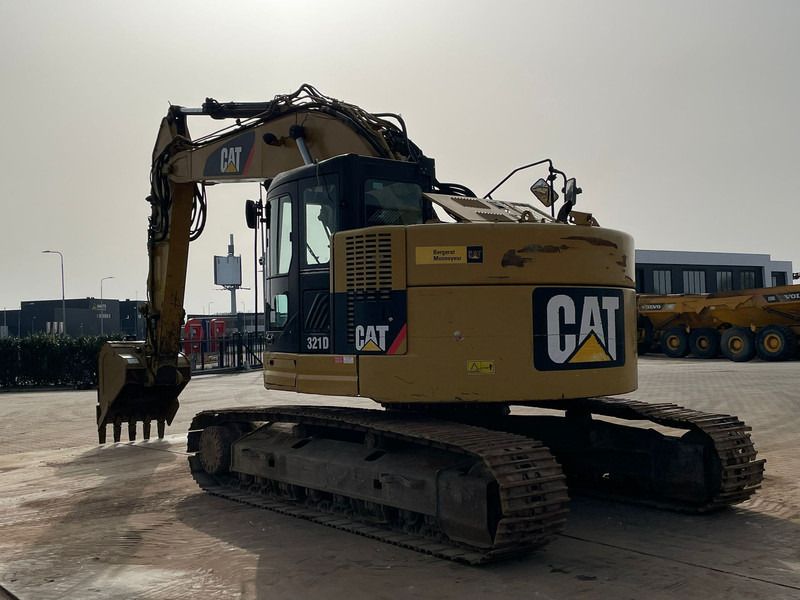 2012 Caterpillar 321D crawler excavator, rear three-quarter view 2012 Caterpillar 321D crawler excavator, rear three-quarter view