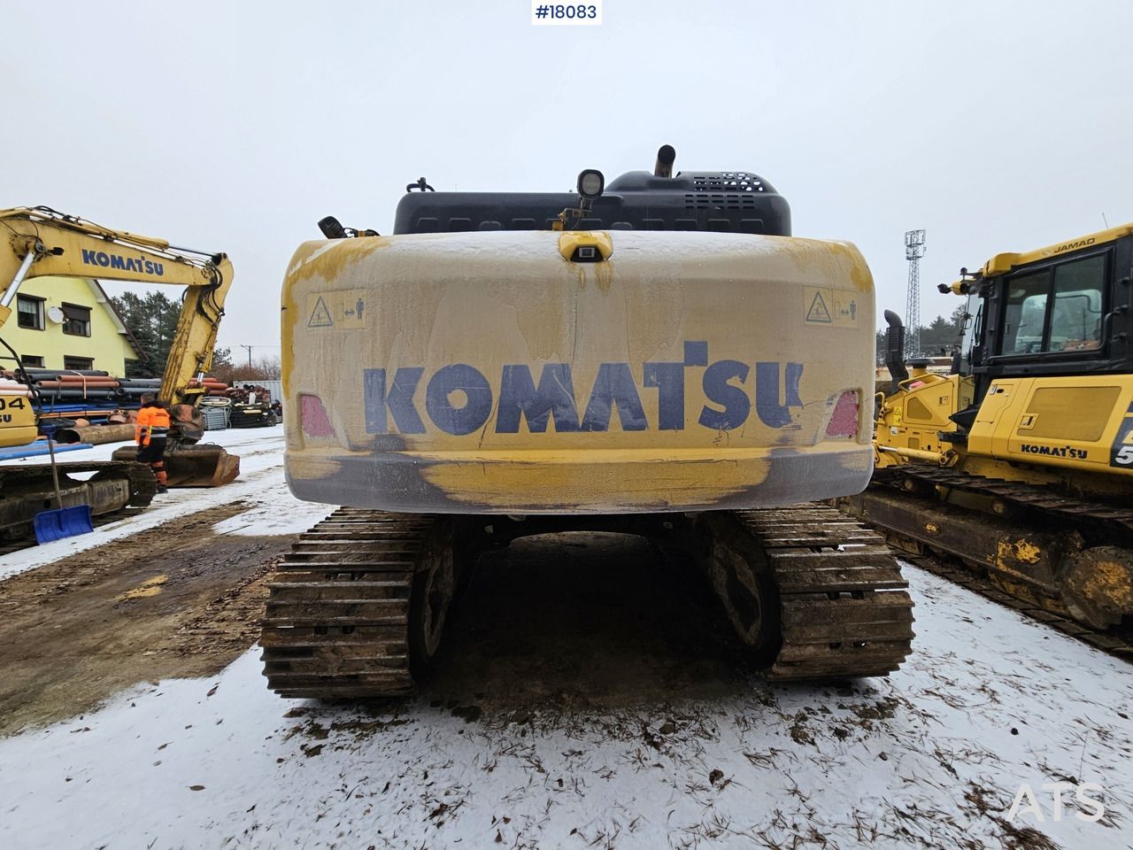 2021 Komatsu PC290KCI crawler excavator rear view