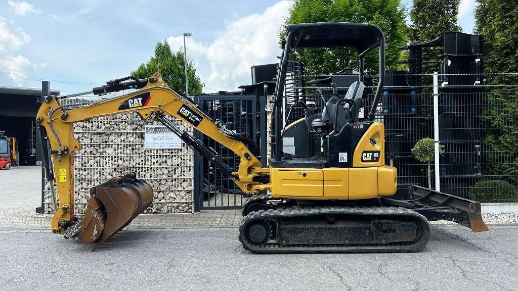 2018 Caterpillar 303E mini excavator, side view 2018 Caterpillar 303E mini excavator, side view