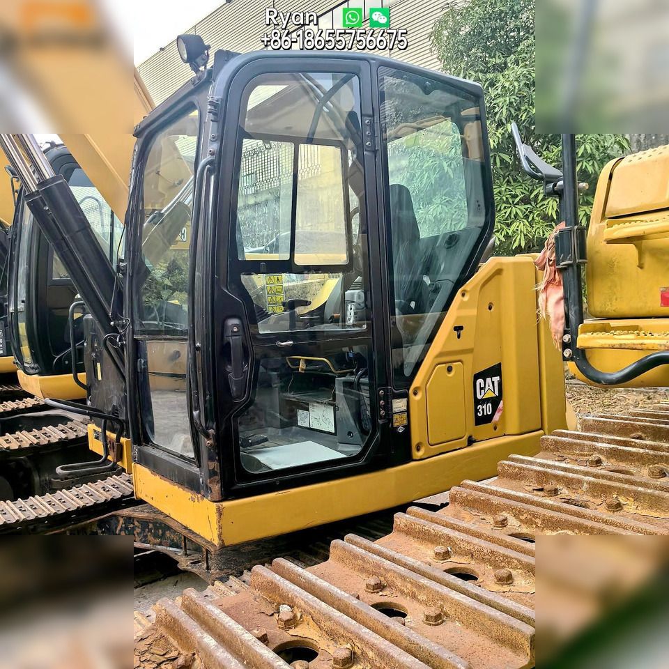 2019 Caterpillar 310 crawler excavator cab view 2019 Caterpillar 310 crawler excavator cab view