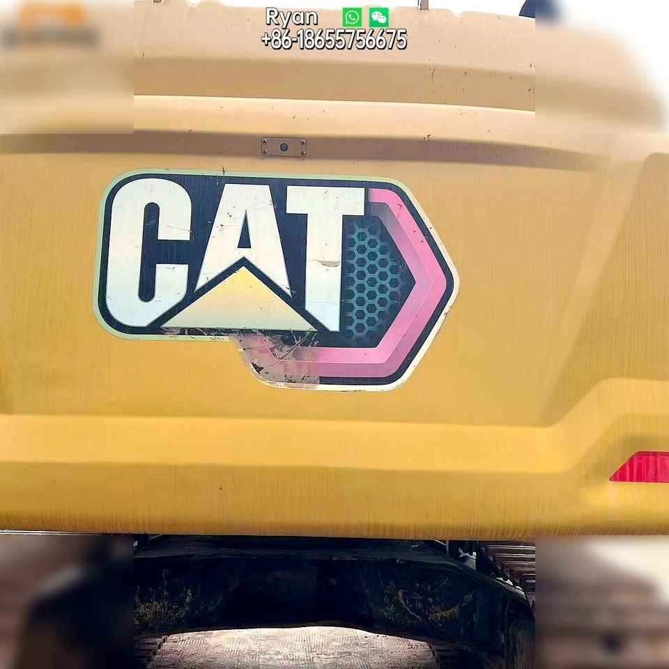 2020 Caterpillar 349 crawler excavator rear view 2020 Caterpillar 349 crawler excavator rear view