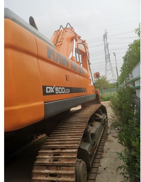 2020 Doosan DX500LCA crawler excavator side view 2020 Doosan DX500LCA crawler excavator side view