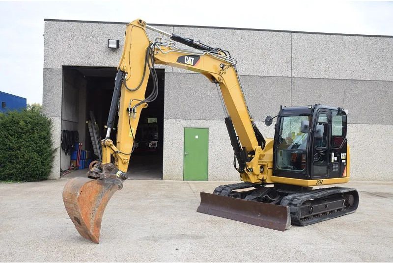 2018 Caterpillar 308E2CR mini excavator, side profile view 2018 Caterpillar 308E2CR mini excavator, side profile view