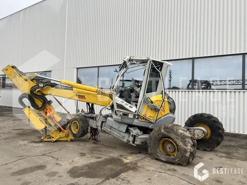 2018 Menzi Muck M220 walking excavator side view