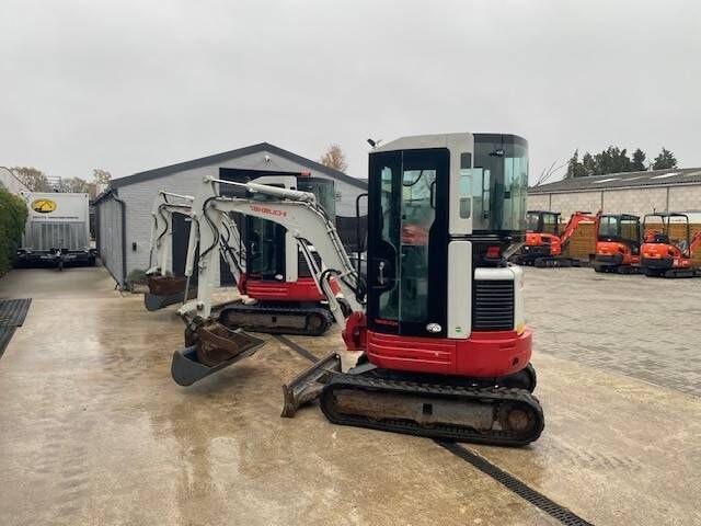 2019 Takeuchi TB23R mini excavator, side view 2019 Takeuchi TB23R mini excavator, side view