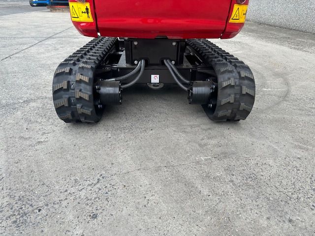 2026 Rhinoceros XN10-9 mini excavator rear view of undercarriage