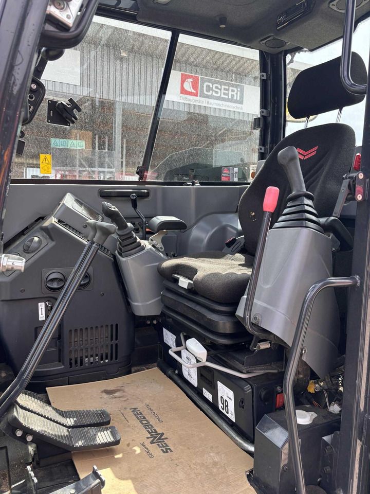 2021 Yanmar VIO80-2PB mini excavator interior view