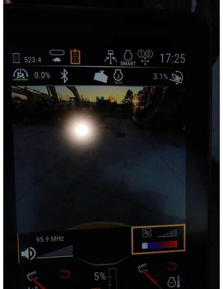 2023 Caterpillar 308 crawler excavator interior display screen 2023 Caterpillar 308 crawler excavator interior display screen