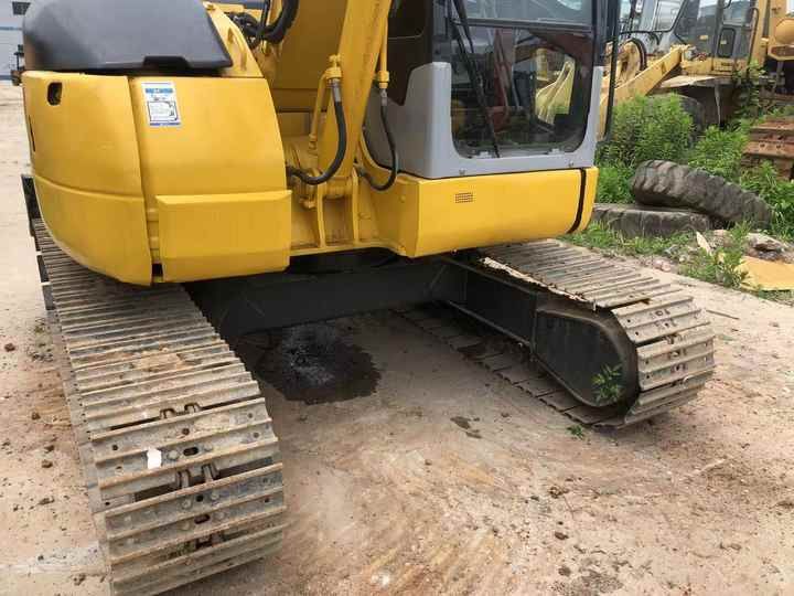 2002 Komatsu PC78US crawler excavator side view