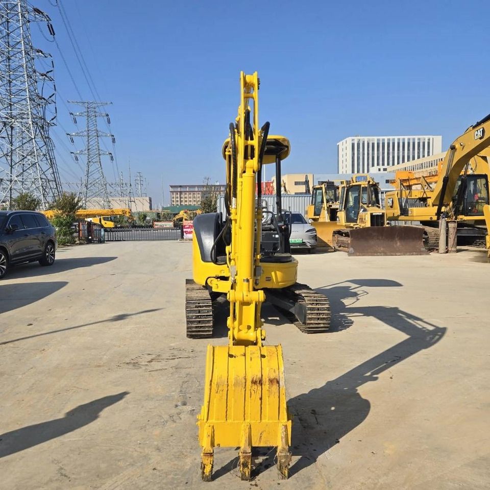 2023 Komatsu PC35 mini excavator, front view