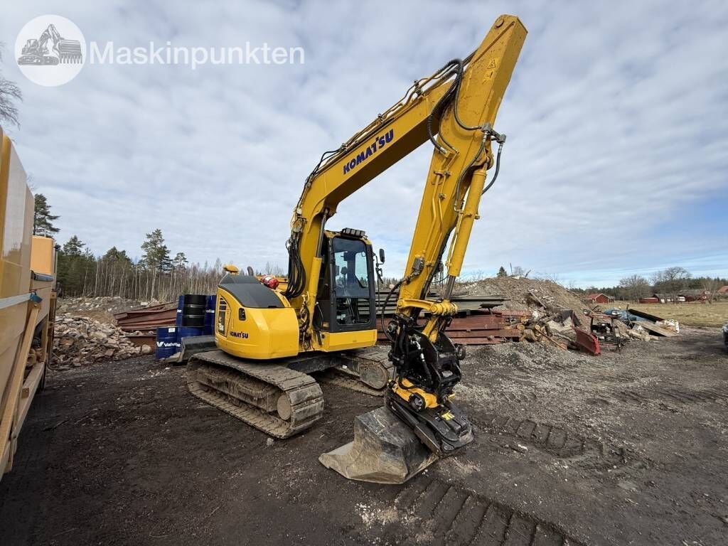 2022 Komatsu PC78US-11E0 crawler excavator, side view 2022 Komatsu PC78US-11E0 crawler excavator, side view