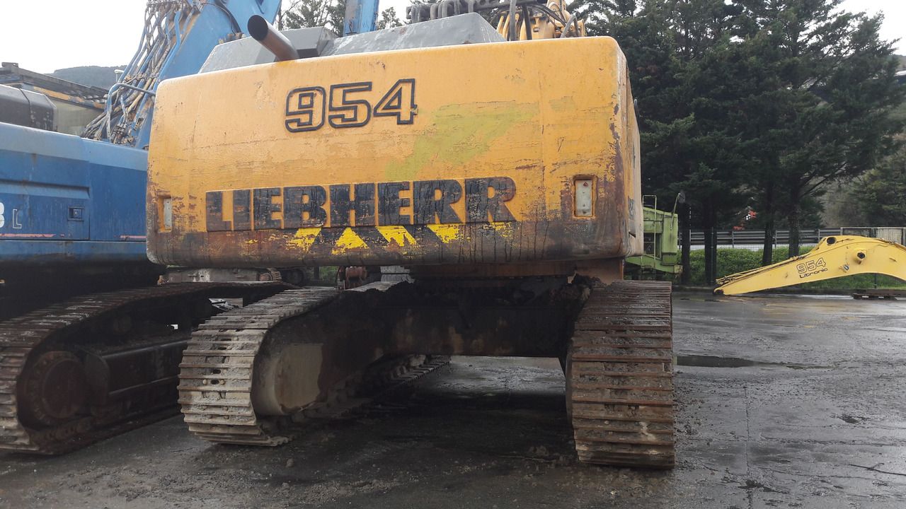 2001 Liebherr R954 B crawler excavator, rear view 2001 Liebherr R954 B crawler excavator, rear view