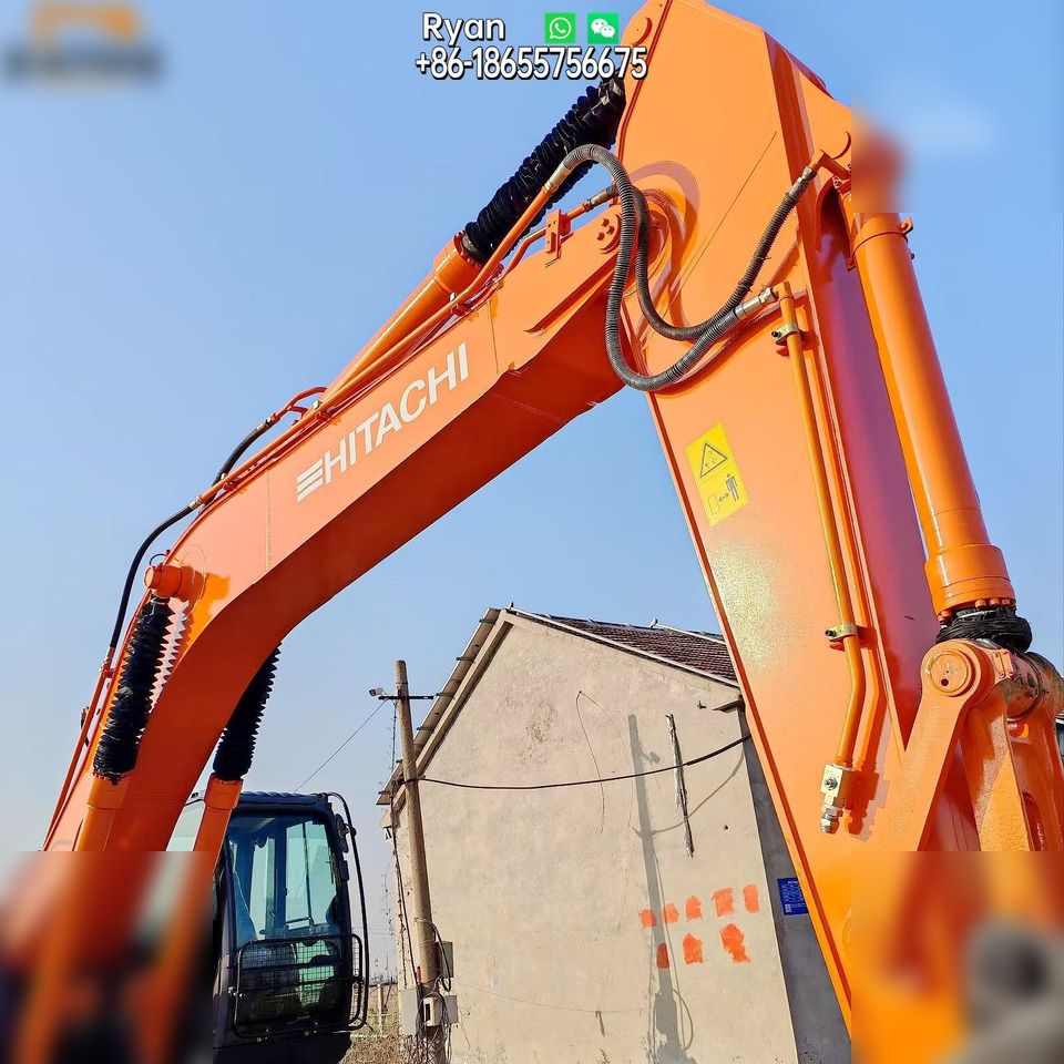 2023 Hitachi ZX350H-5G crawler excavator boom and cab view