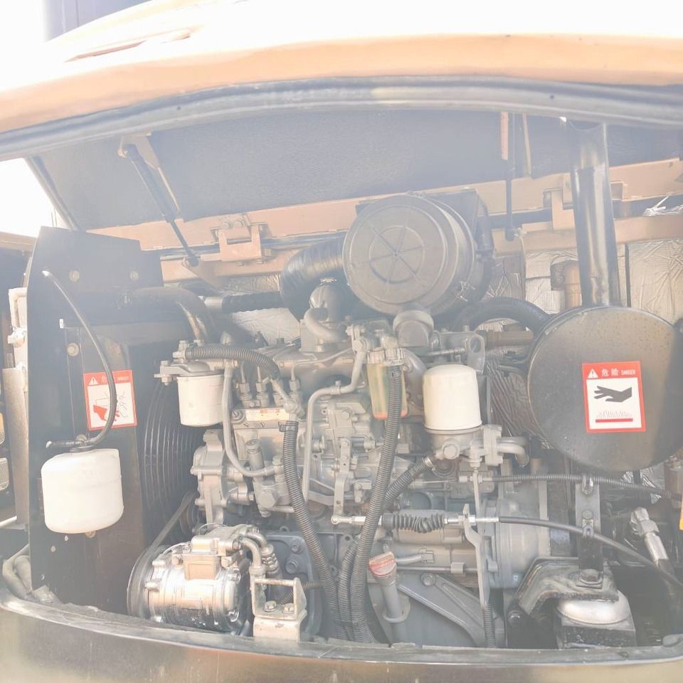 2024 Sany SY60C mini excavator engine compartment view 2024 Sany SY60C mini excavator engine compartment view