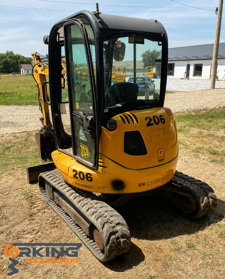 2015 JCB 8030 ZTS mini excavator, rear three-quarter view 2015 JCB 8030 ZTS mini excavator, rear three-quarter view