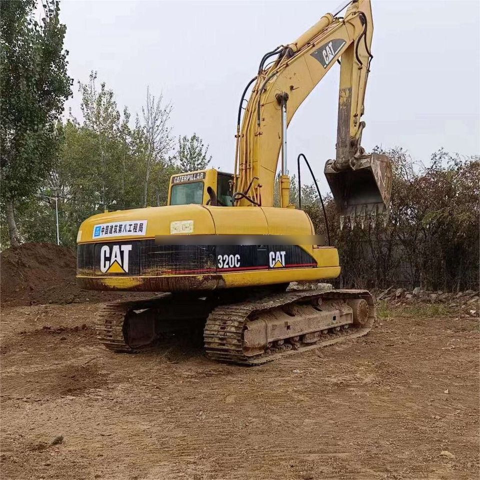 2018 Caterpillar 320C crawler excavator, rear three-quarter view 2018 Caterpillar 320C crawler excavator, rear three-quarter view