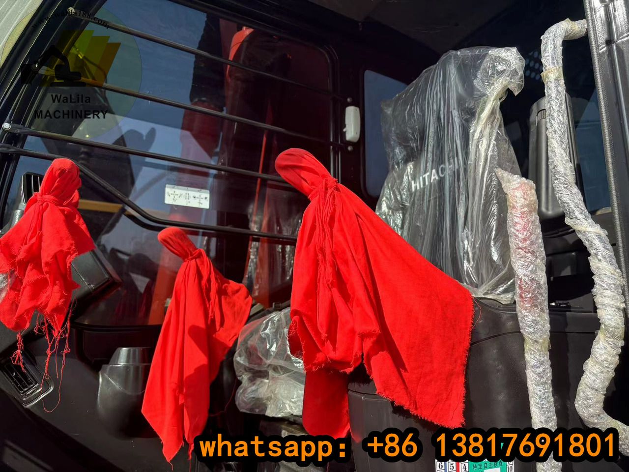 2022 Hitachi ZX200-3G crawler excavator interior cab view 2022 Hitachi ZX200-3G crawler excavator interior cab view