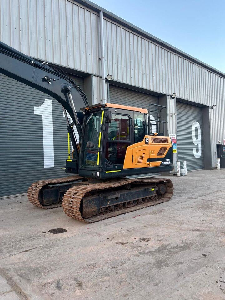 2022 Hyundai HX140A crawler excavator side view