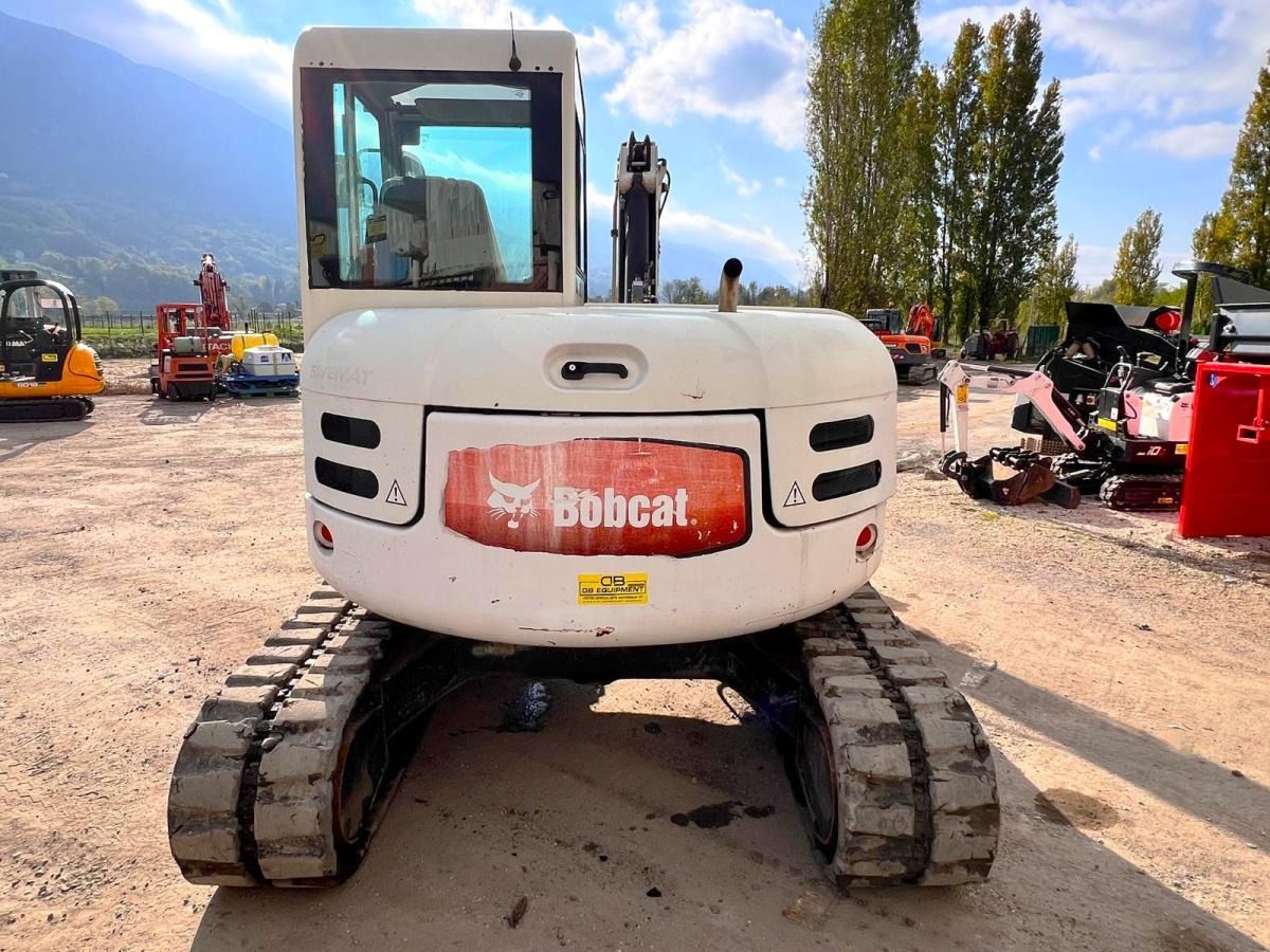 2007 Bobcat 442B crawler excavator, rear view 2007 Bobcat 442B crawler excavator, rear view