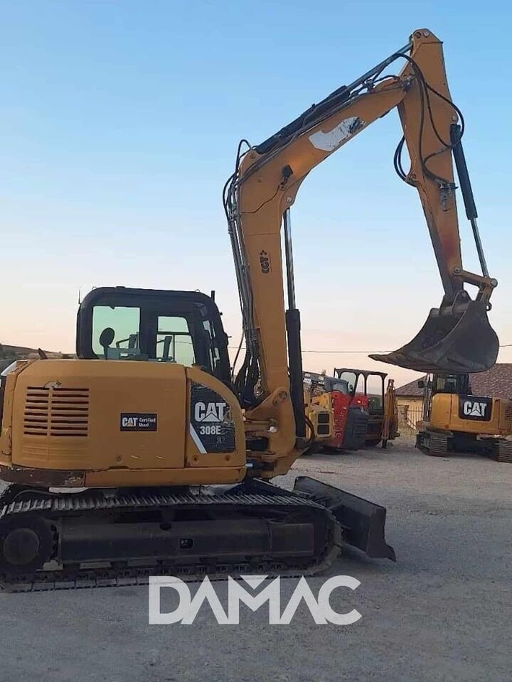 2019 Caterpillar 308E2CR crawler excavator, side profile view 2019 Caterpillar 308E2CR crawler excavator, side profile view