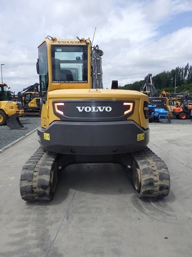 2019 Volvo ECR88D crawler excavator, rear view