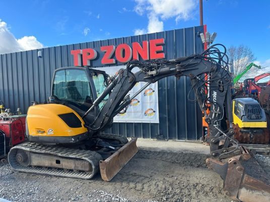 2014 Mecalac 6 MCR mini excavator, side view 2014 Mecalac 6 MCR mini excavator, side view